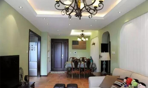 110m2春意盎然的小美式風設(shè)計